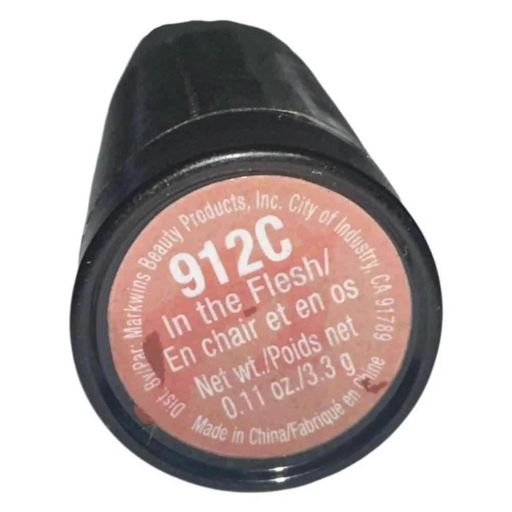 Wet N Wild Megalast Lipstick 912C IN THE FLESH, pinkish-brown nude